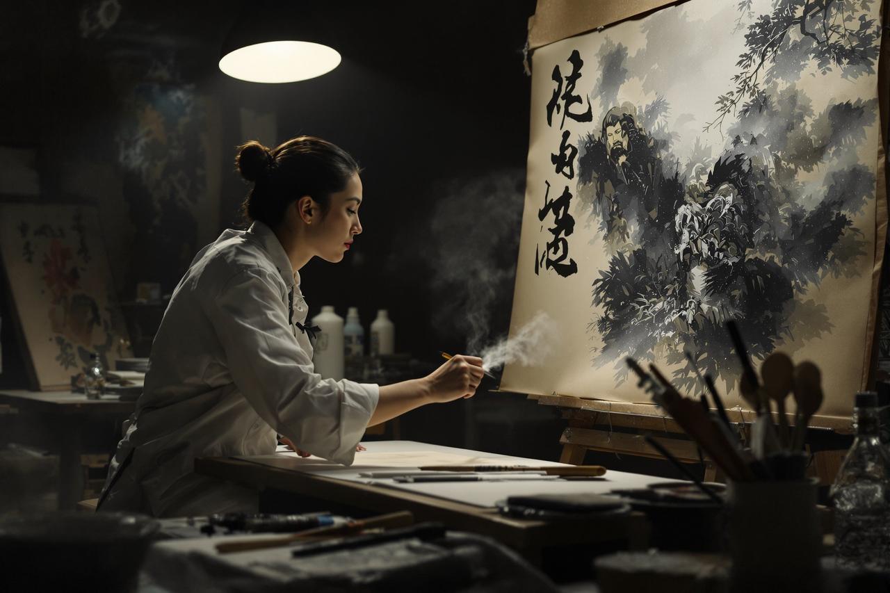 爱优影视 - 墨韵诗心 精彩剧照 2