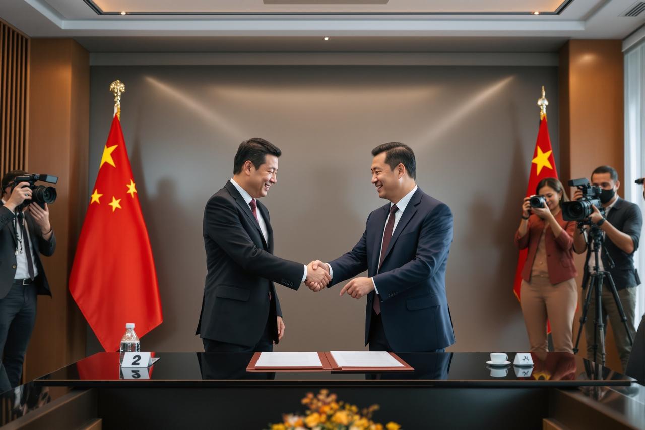爱优影视 - 爱优影视与央视达成战略合作 新闻配图